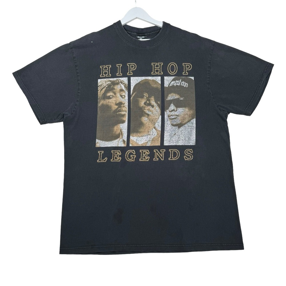 Vintage Y2K Hip Hop Legends Shirt - 4XL - Flying Horse - Biggie 2pac Eazy E